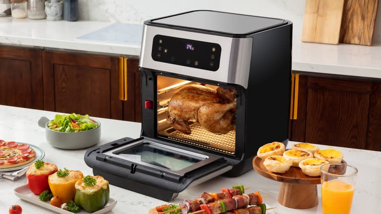 An oven-style air fryer