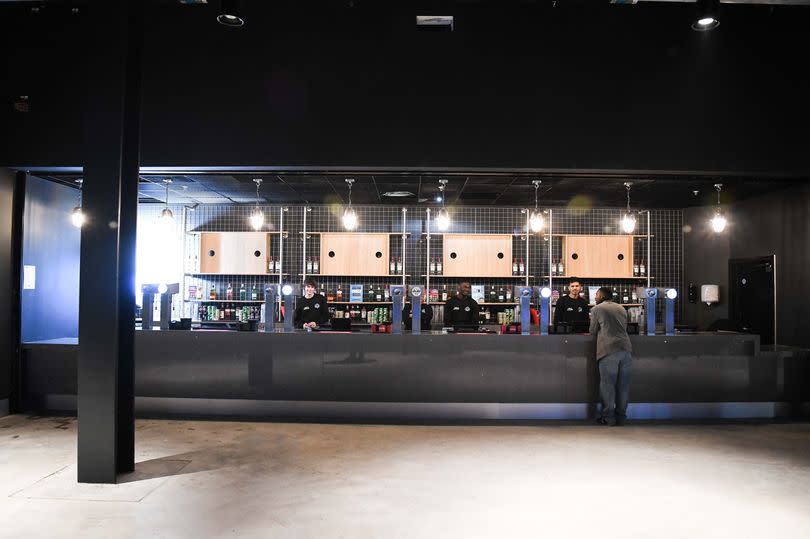 Inside the huge new indoor arena