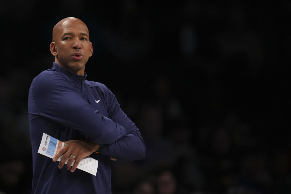 Monty Williams。(Photo by Mitchell Leff/Getty Images)