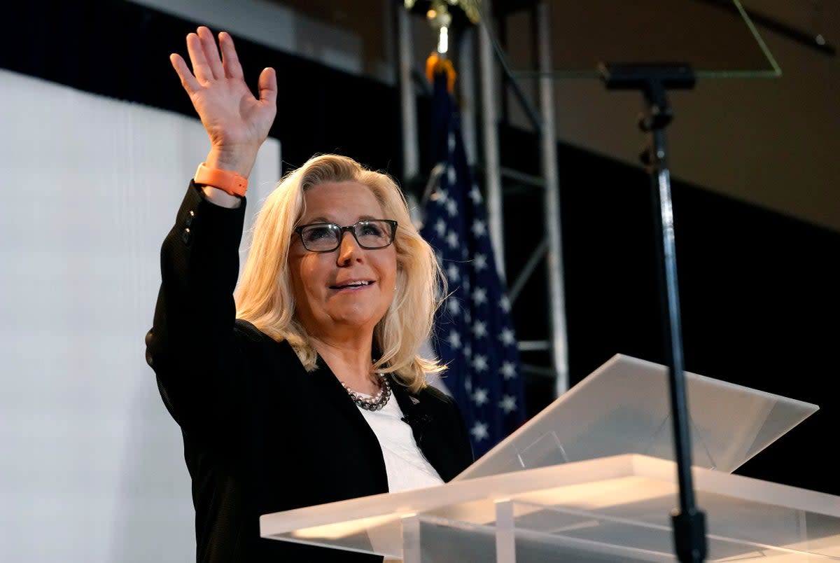 Elección 2022 Wyoming Cheney (Copyright 2022 The Associated Press. All rights reserved.)