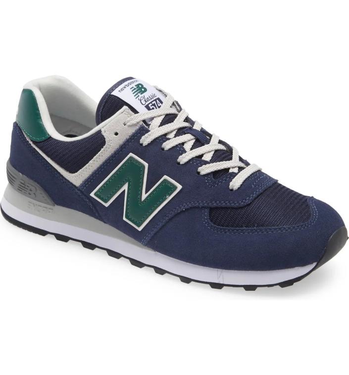 <p>These classic and cool <span>New Balance 7574 Classic Sneakers</span> ($60, originally $90) look great with a pair of jeans or joggers, and they're quite comfortable. They come in three different colorways.</p>