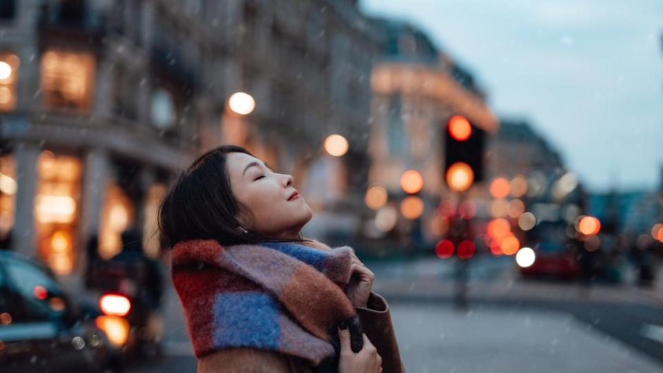 Mujer en la calle