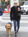 <p>Selma Blair and her service dog do some Christmas shopping ahead of Christmas Eve in Beverly Hills on Dec. 22.</p>