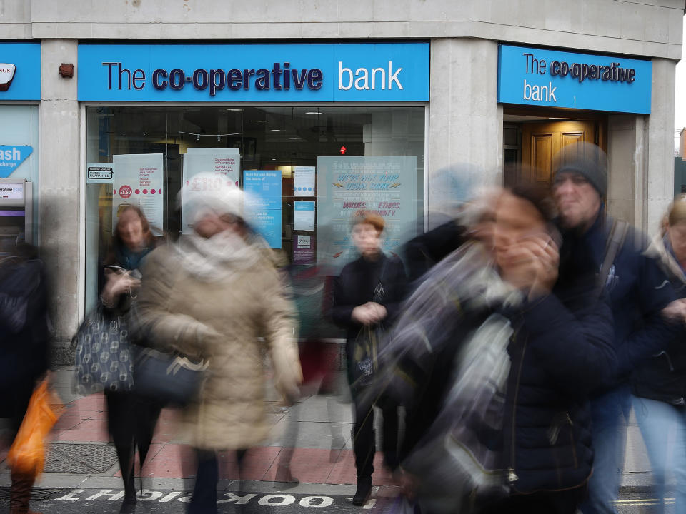The bank says it lost customers in reaction to uncertainty surrounding a £700m bail out: Getty