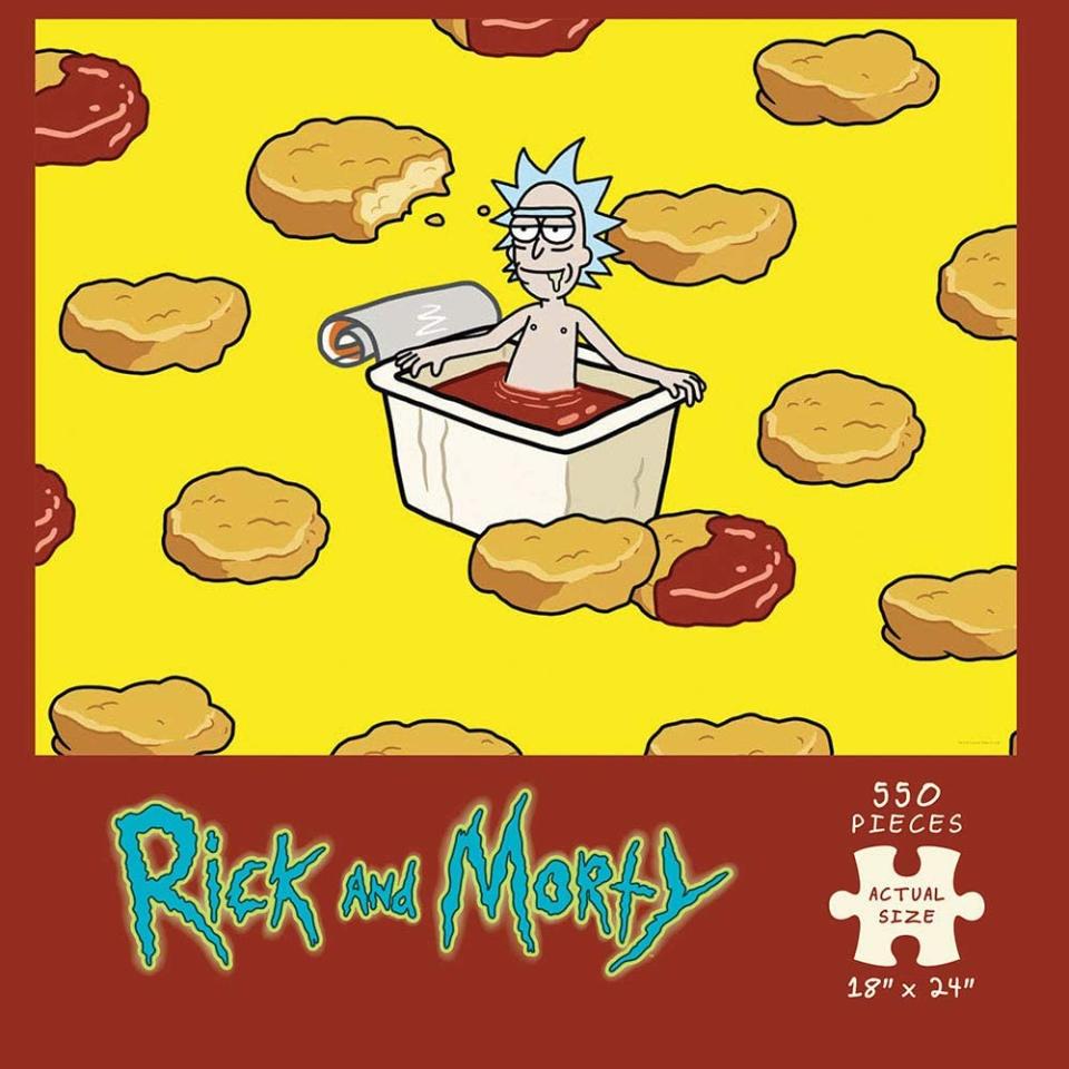 rick morty puzzle