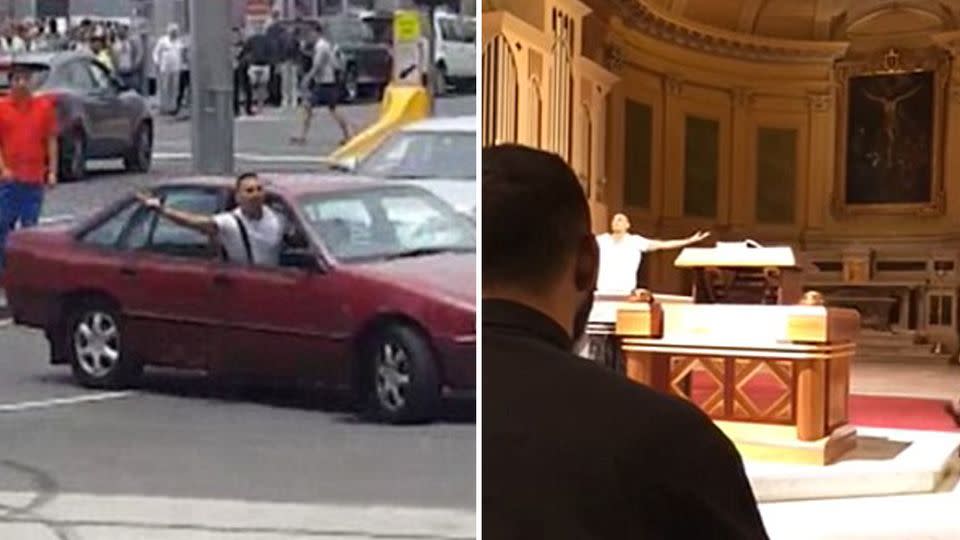 A sixth person has died from injuries sustained when a crazed driver rampaged Melbourne's CBD. Source: YouTube & Facebook