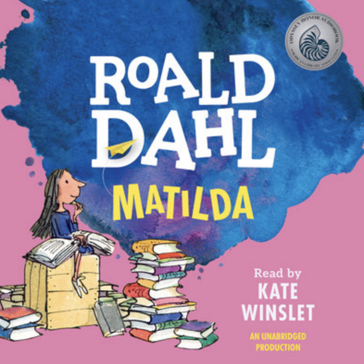 Narrated by: Kate WinsletWhat it's about: Dahl's heartwarming story is about a young girl with a passion for reading — but who also possesses a peculiar magic about her. Kate Winslet is the perfect narrator for this one. Start listening here.