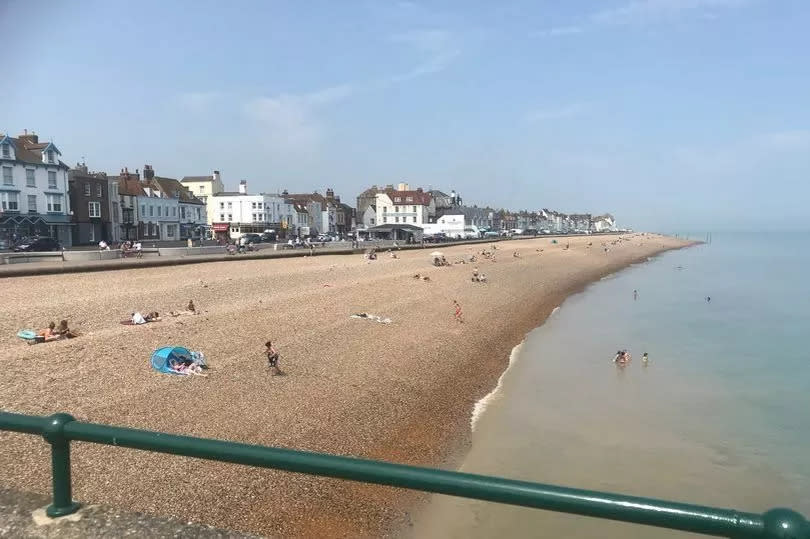 The seafront in Deal -Credit:Dover Express