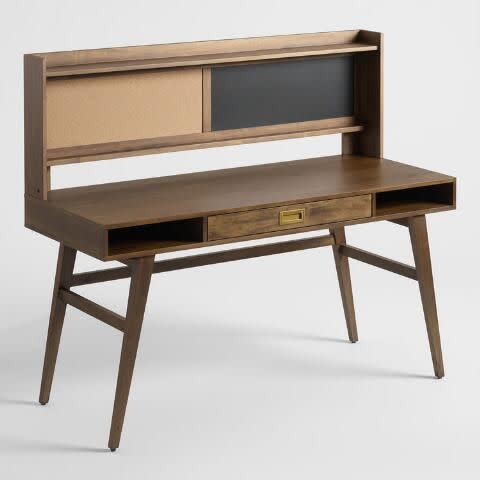 Tristan Desk with Cork and Chalkboard