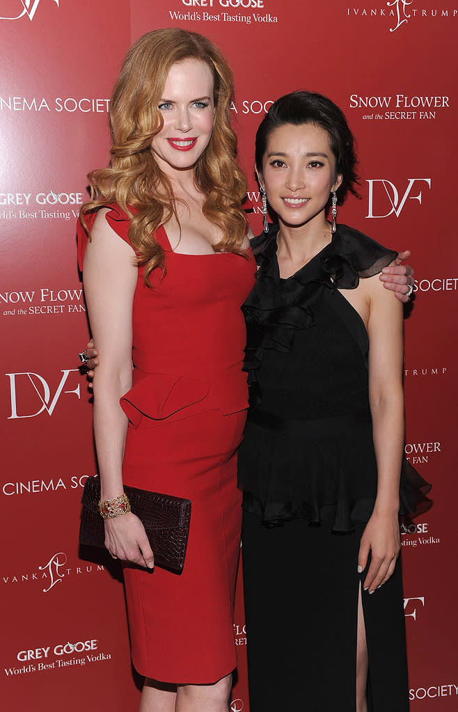 Snow Flower and the Secret Fan NY Screening 2011 Nicole Kidman Li Bingbing