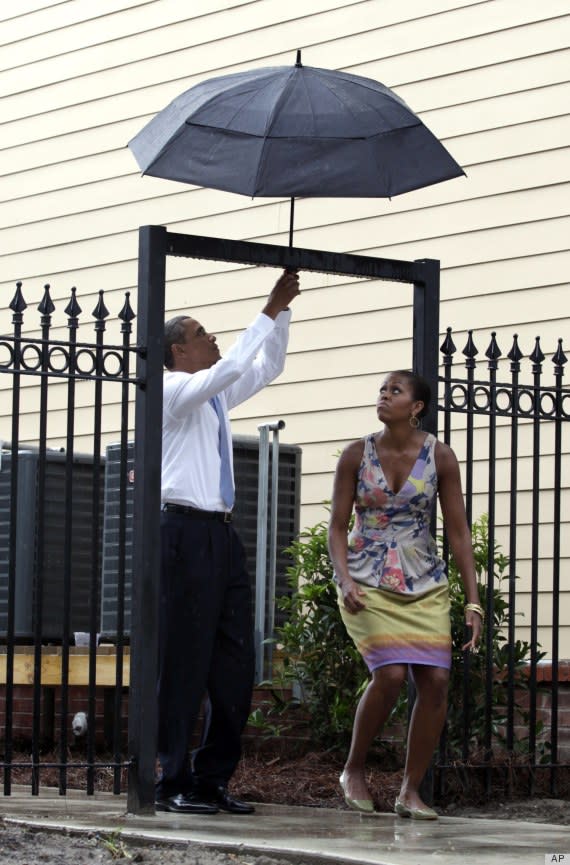 obama umbrella fail