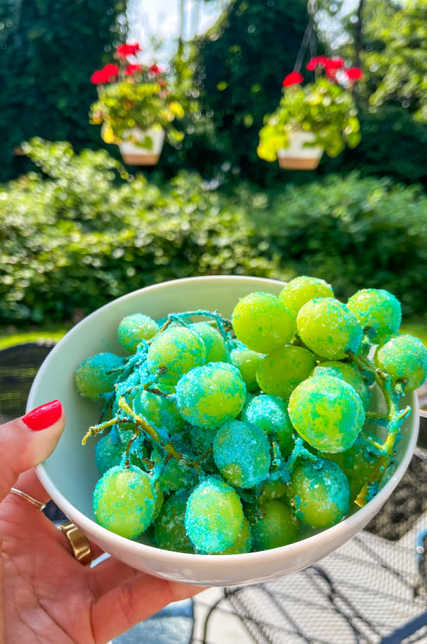 Bowl of Sour Patch Grapes<p>Courtesy of Jessica Wrubel</p>