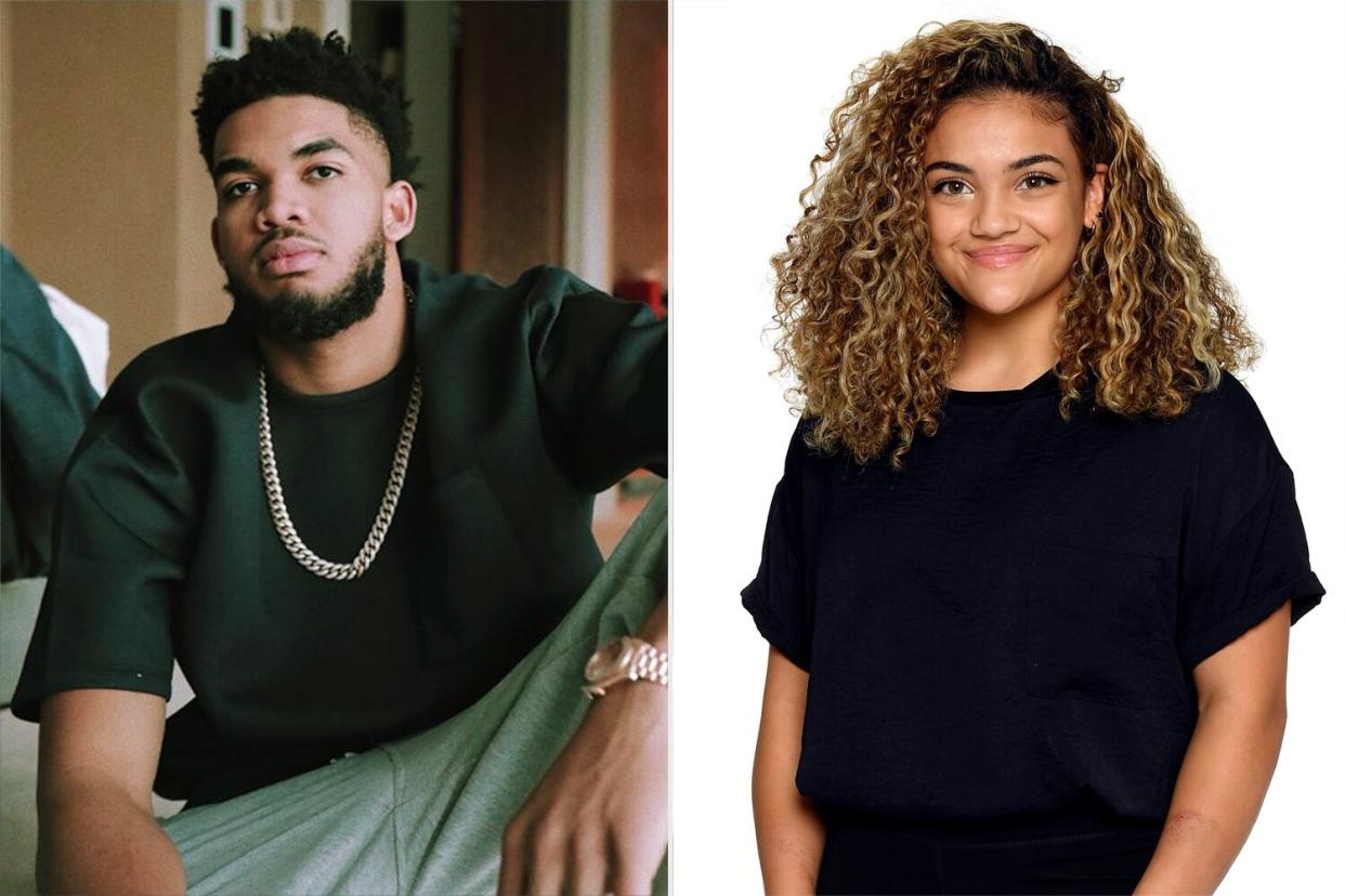 Karl Anthony Towns, Laurie Hernandez