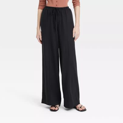 Wide-leg linen pants that come in a ton of colors