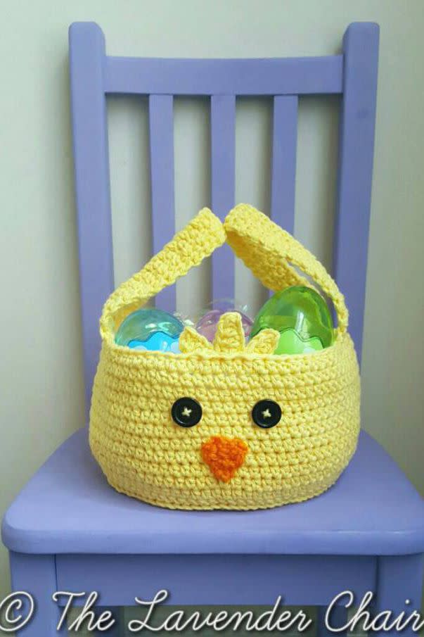 Crocheted Easter Basket