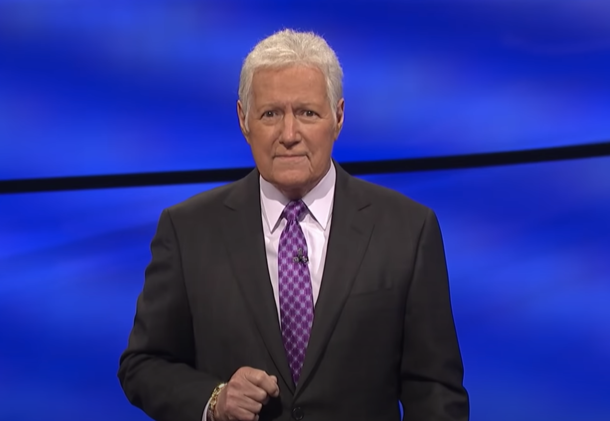 Alex Trebek on ‘Jeopardy!' (YouTube/Jeopardy!)