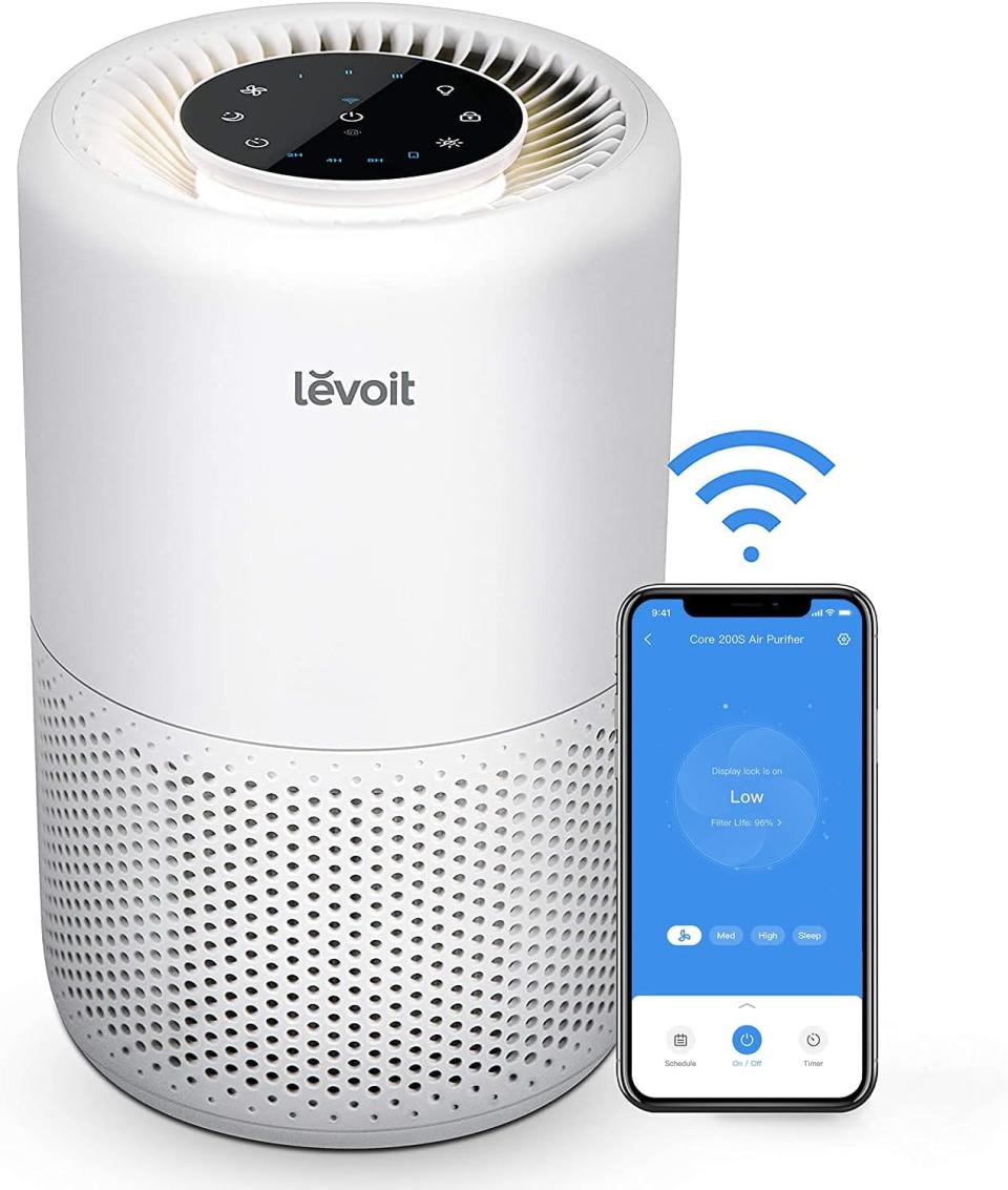 air purifier phone connection