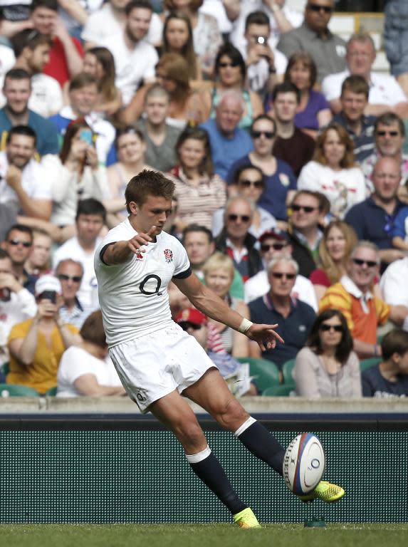 Henry Slade will be looking to enhance his growing reputation against a star-studded Barbarians team