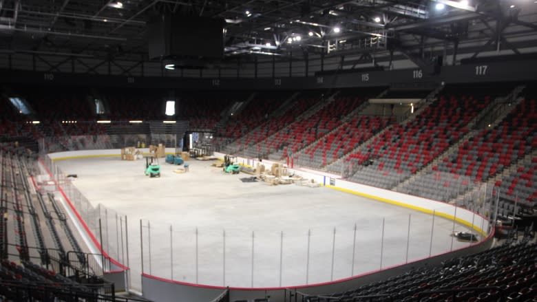 Moncton mayor handed '$113-million key' to events centre