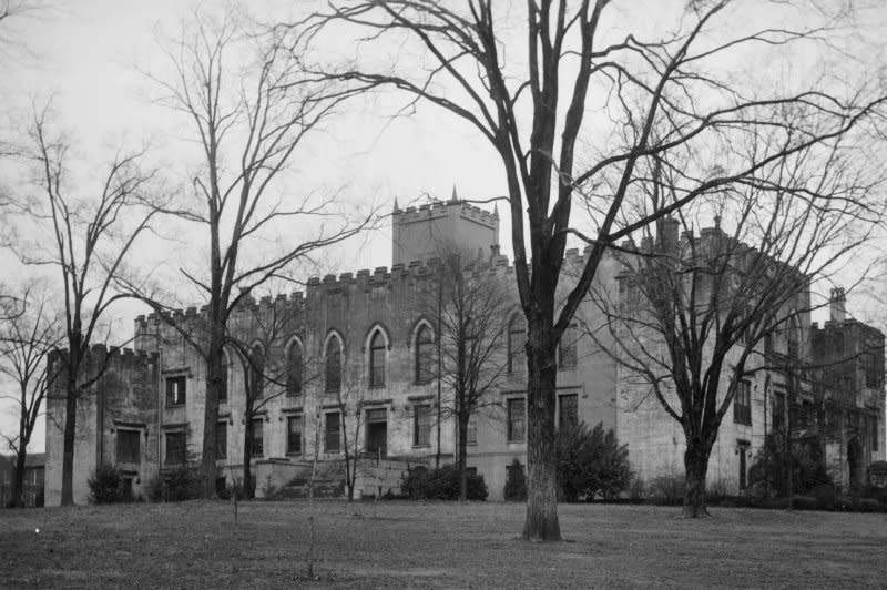 On January 19, 1861, Georgia voted to secede from the Union and joined the Confederacy. The vote was held at the Old State Capitol in Milledgeville, Ga., pictured in 1937. File Photo by L.D. Andrew/Wikimedia