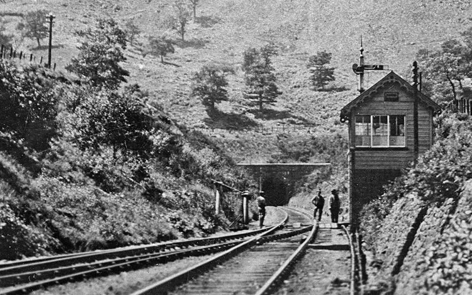 The Rhondda Tunnel in its heyday, before being shut in the Sixties - Forgotten Relics