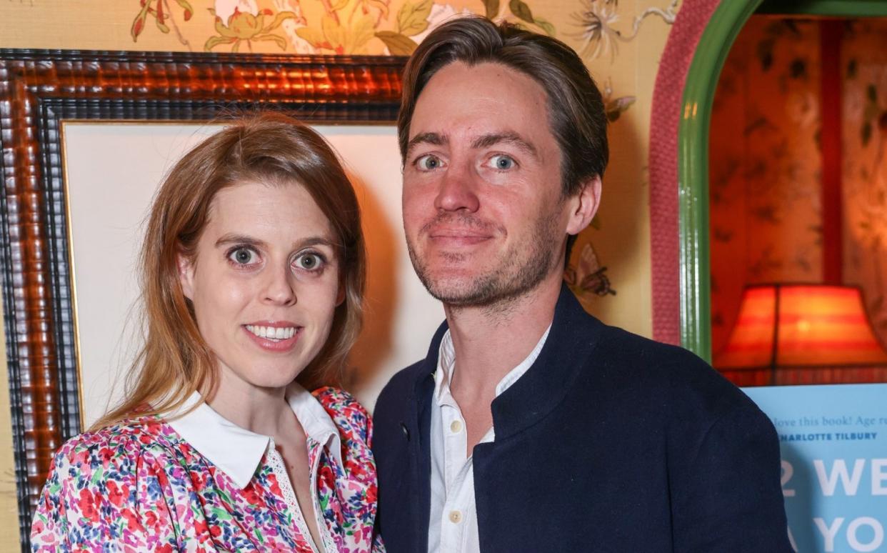 Princess Beatrice with her husband, Edoardo Mapelli Mozzi