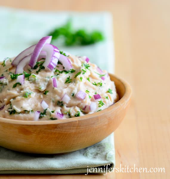 White Bean Dip with Slow Cooker Beans