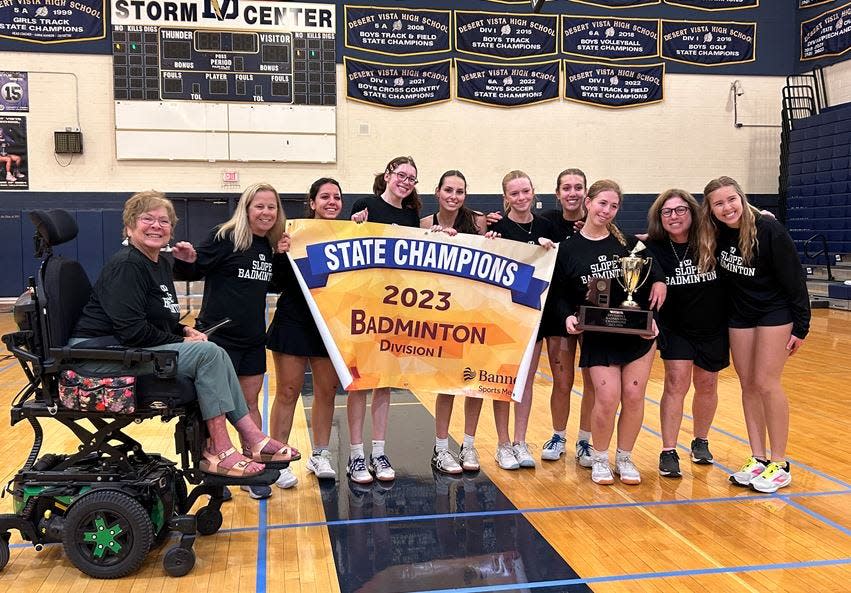 The Sunnyslope badminton team won the 2023 Division I state championship on Saturday.