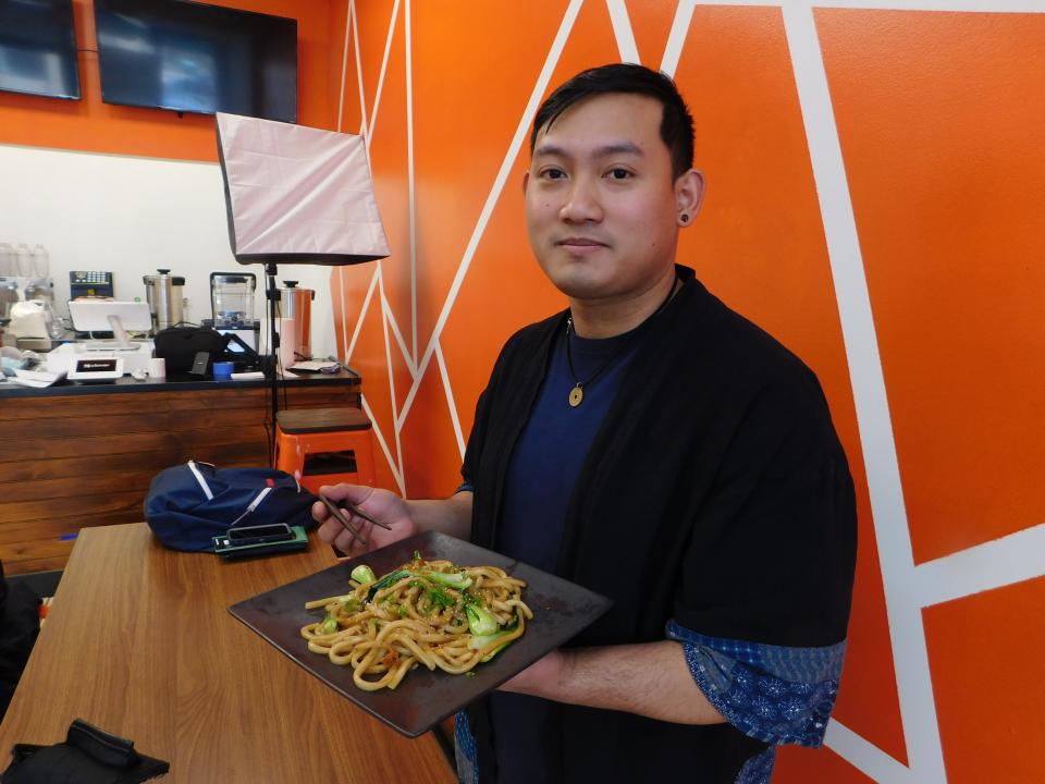 Pyait Kyaw quit his job as a sushi chef at Turning Stone to pursue his goal of opening his own restaurant in Utica.