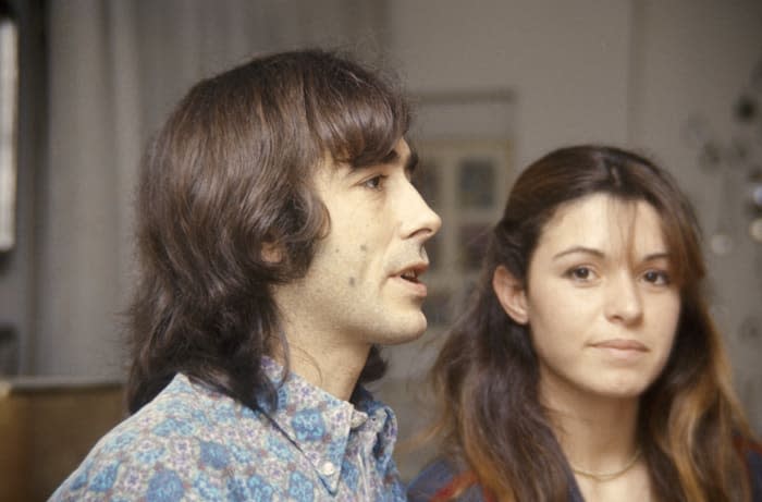 Serrat junto a Candela en su juventud