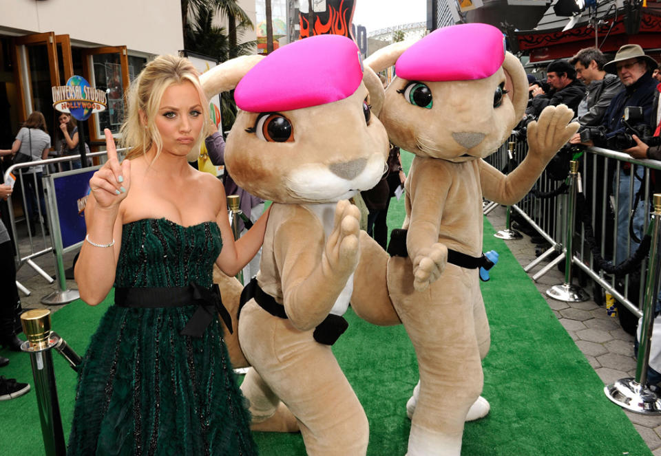 Hop LA Premiere 2011 Kaley Cuoco