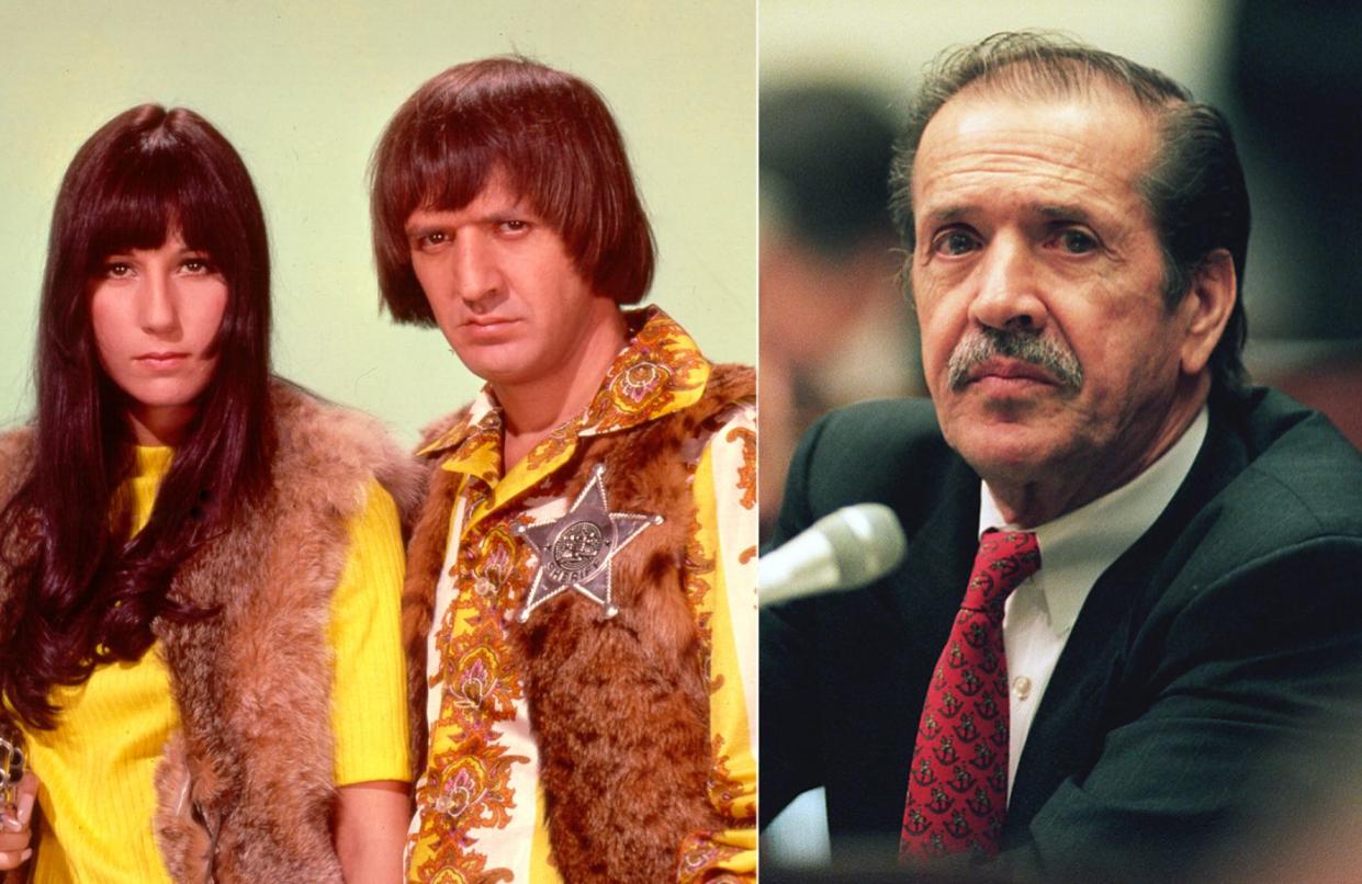 During the '60s and '70s, he was known as Cher's other half, but it wasn't long before the pop star changed his tune and said goodbye to "Sonny and Cher." The late star became the mayor of Palm Springs, California in 1988, before becoming the congressman for California's 44th district from 1994 until his tragic death in a skiing accident while still in office in 1998.