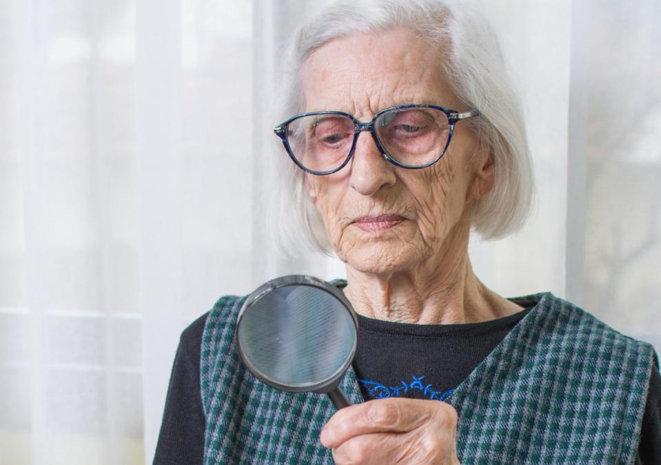 Nonna detective (foto d’archivio Getty)