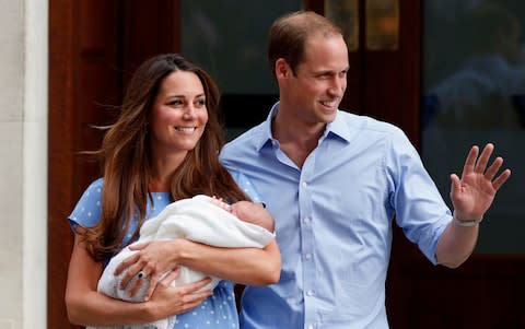 The Duke was inspired after the birth of his first son George