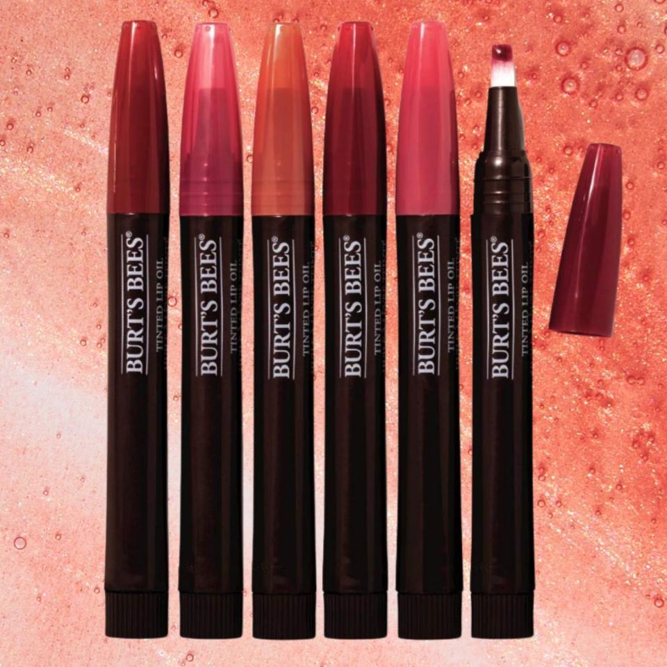 Available in six perfectly tinted shades, these preloaded pens by Burt's Bees contain a hydrating lip oil that's been formulated with 100% natural ingredients, including meadowfoam and coconut oils to help strengthen the lip's natural moisture barrier.You can buy the tinted Burt's Bees lip oil pen from Amazon for around $7-$12. 