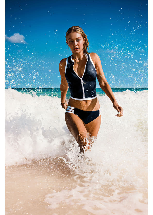 Gigi Hadid for Seafolly.