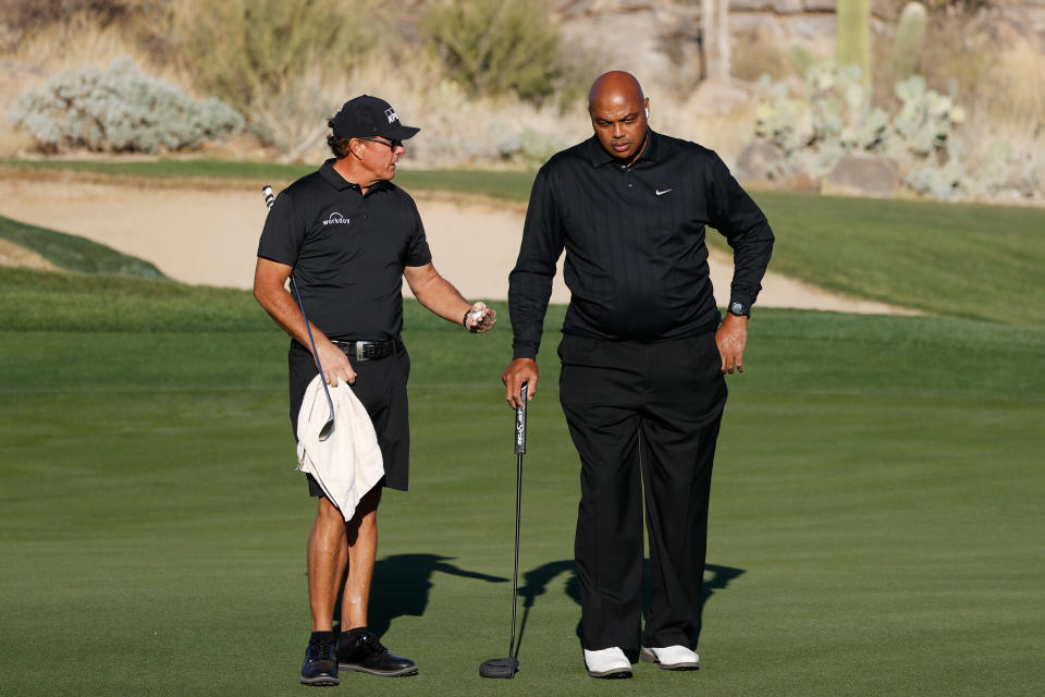 Phil Mickelson, Charles Barkley