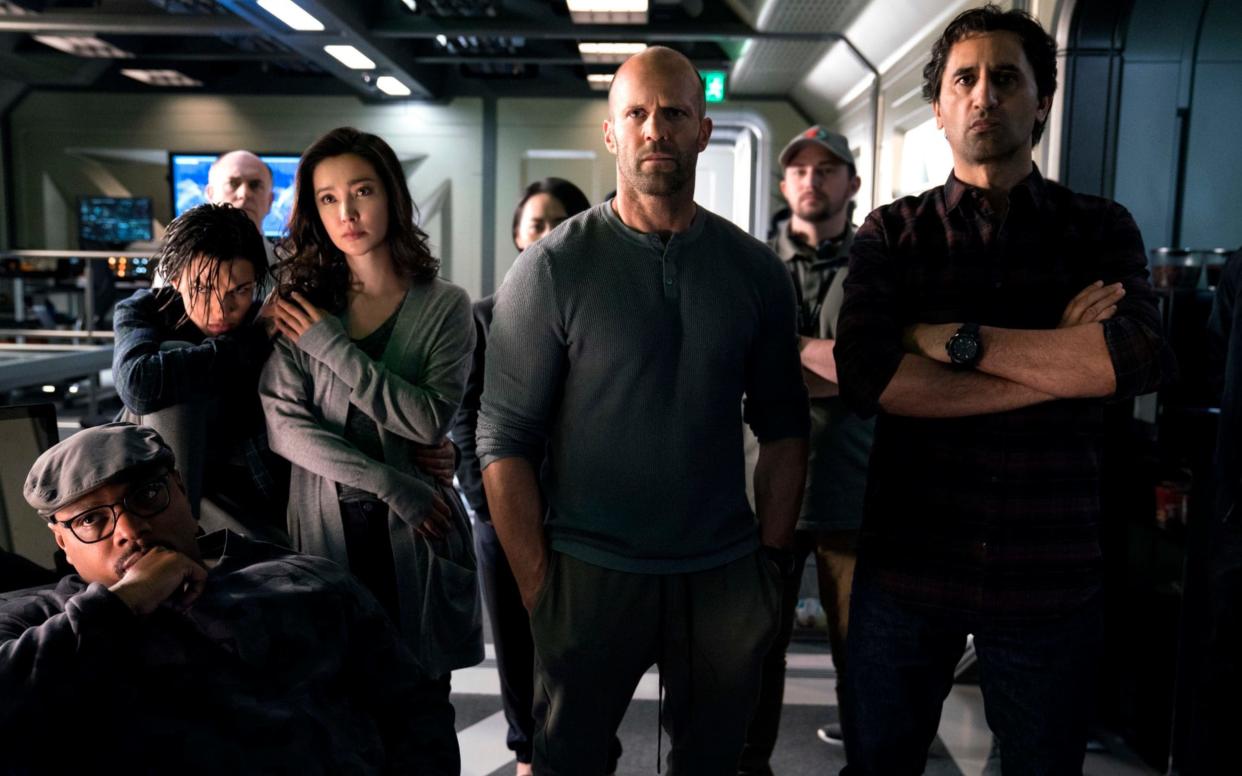 The Meg stars Jason Statham, Li Bingbing, Rainn Wilson and Ruby Rose - Warner Bros. Entertainment