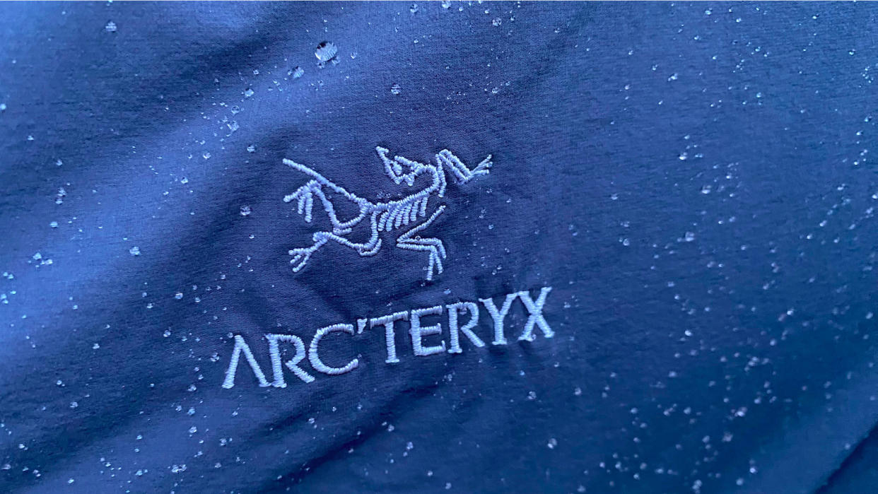  Arc'teryx Gamma Lightweight Hoody logo. 