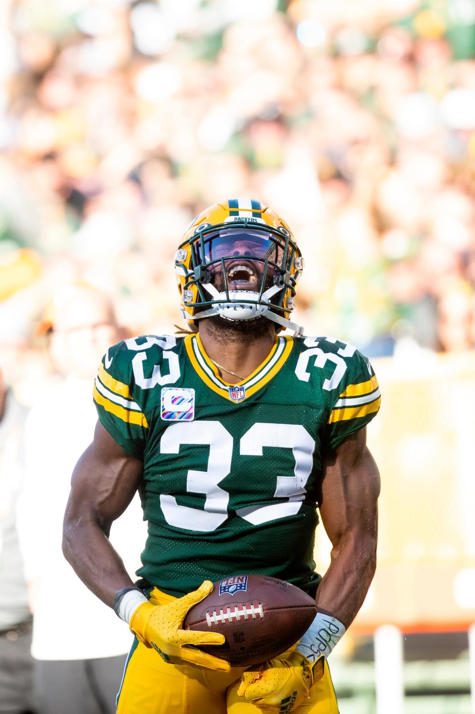 Will Aaron Jones and the Green Bay Packers beat the New York Giants in their NFL Week 5 game in London?