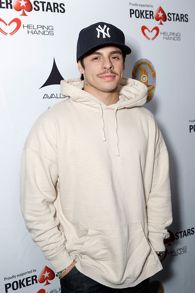 Casper Smart out in L.A. in November. (Photo: Tiffany Rose/WireImage)