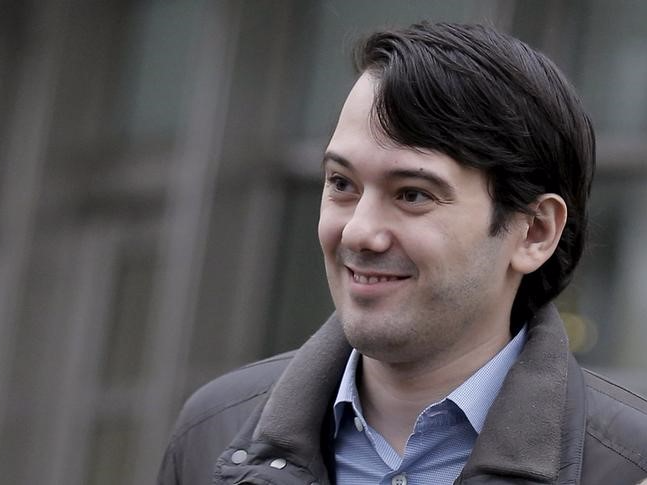 Former drug executive Martin Shkreli exits the U.S. Federal Courthouse in the Brooklyn borough of New York February 3, 2016. REUTERS/Brendan McDermid