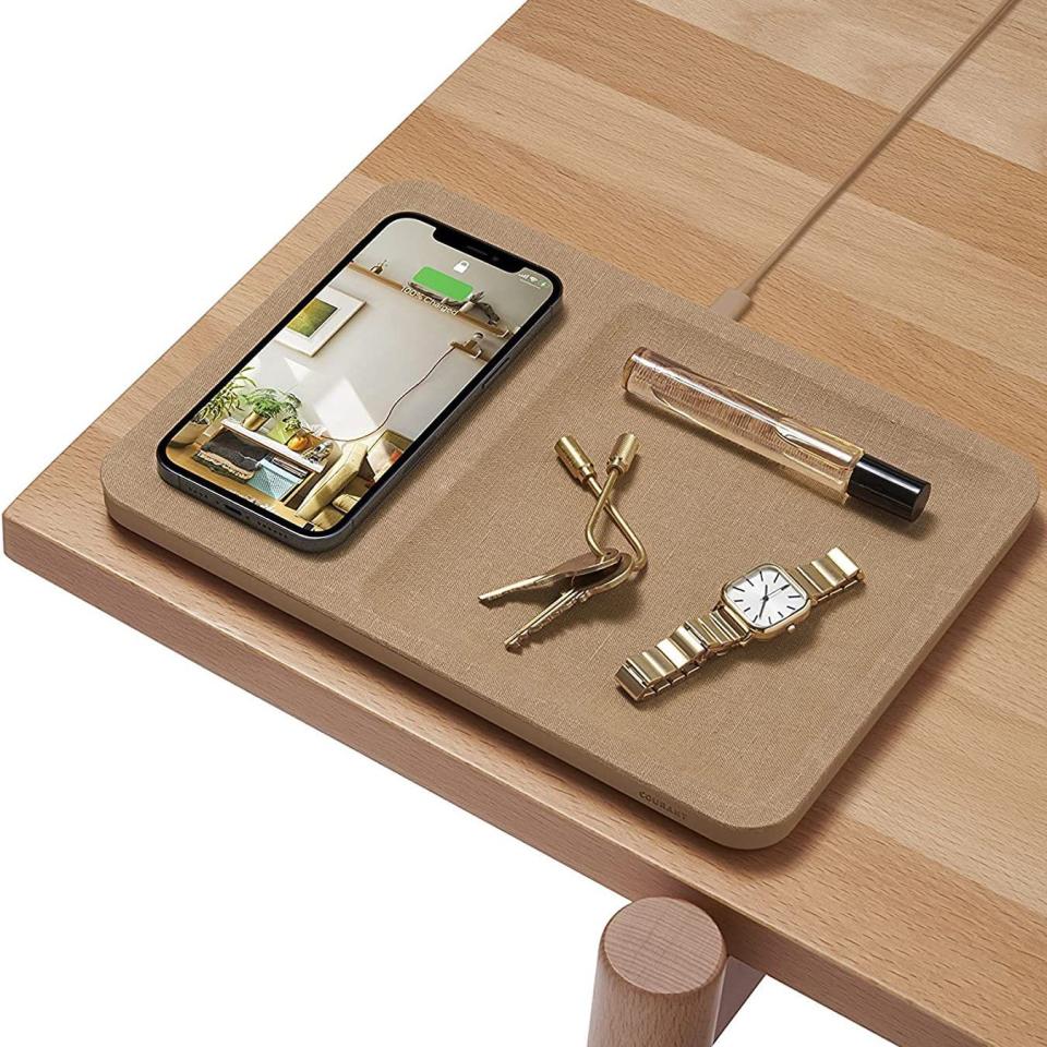 37) Essentials Catch 3 Wireless Charging Station + Valet Tray