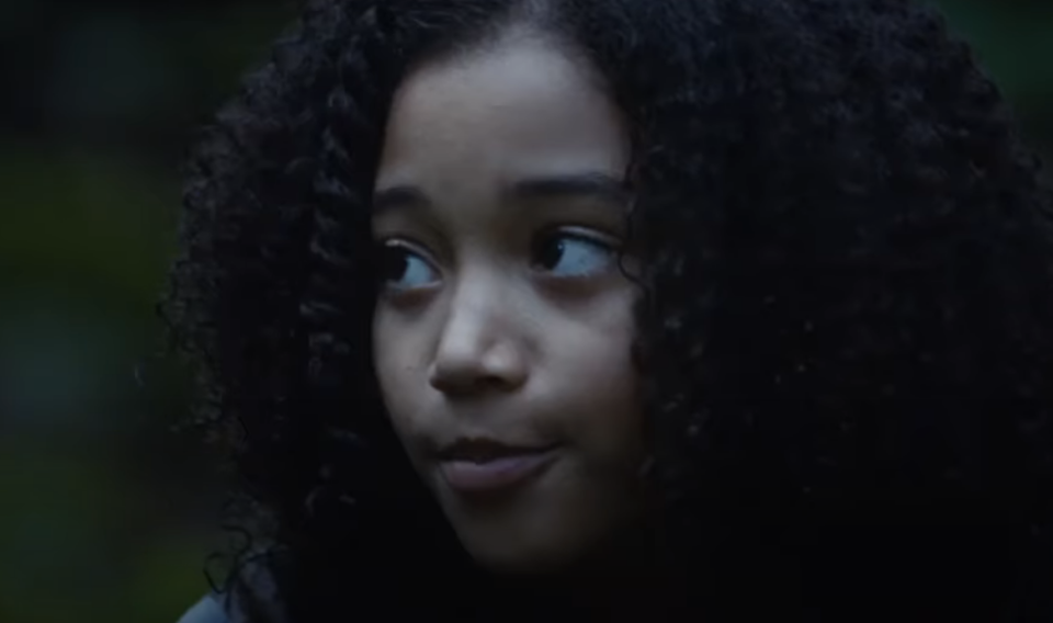 Rue in "The Hunger Games"