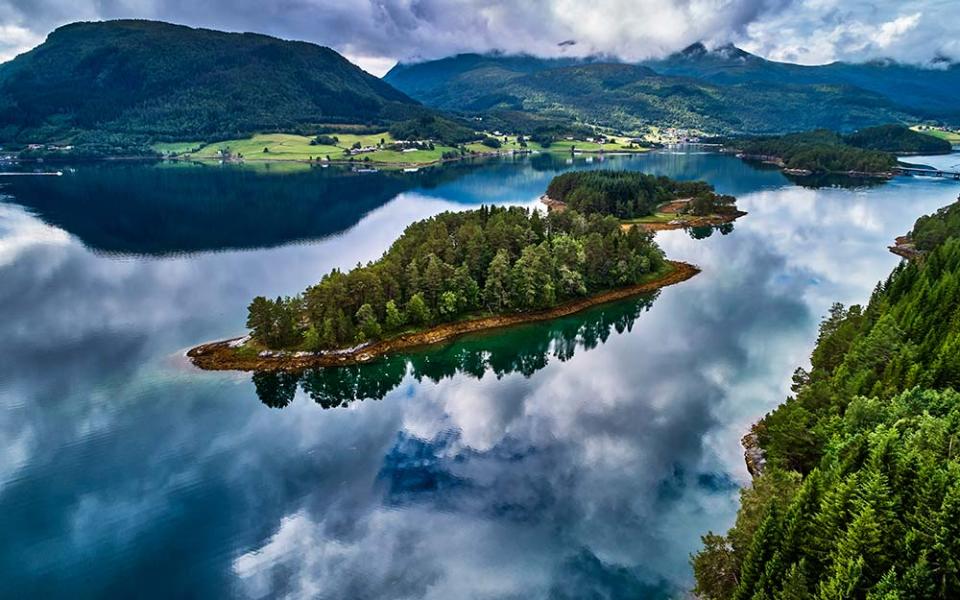 A no-fly Norwegian fjords cruise is top of the list for Katherine Lawrey&#39;s first post-lockdown family holiday - ANDREA PISTOLESI