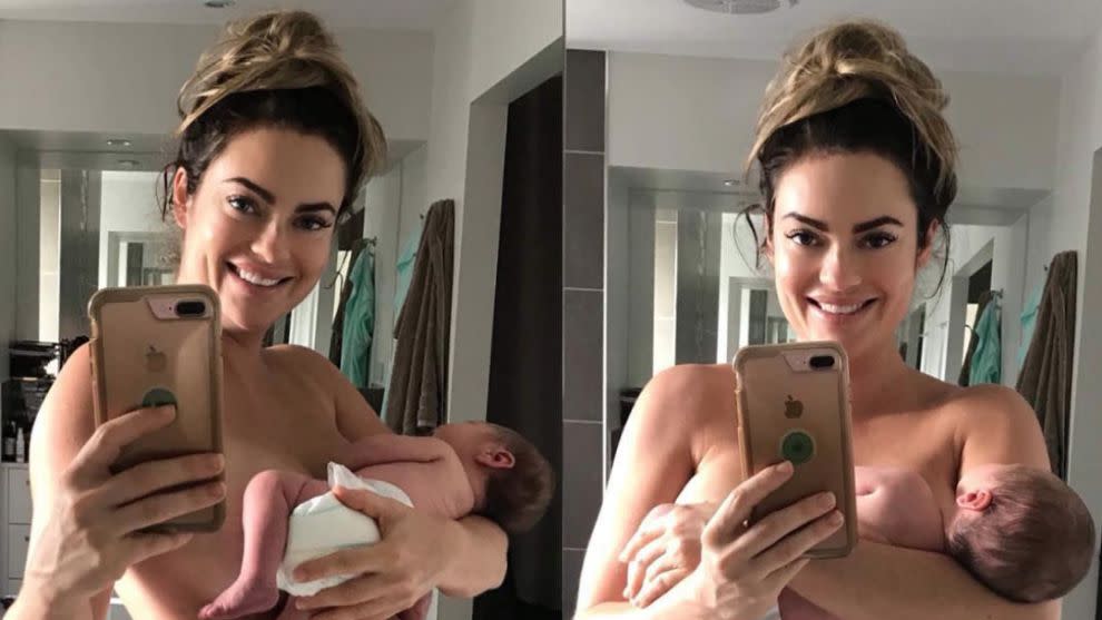 Emily Skye 'Barely Recognizes' Her Body After Giving Birth