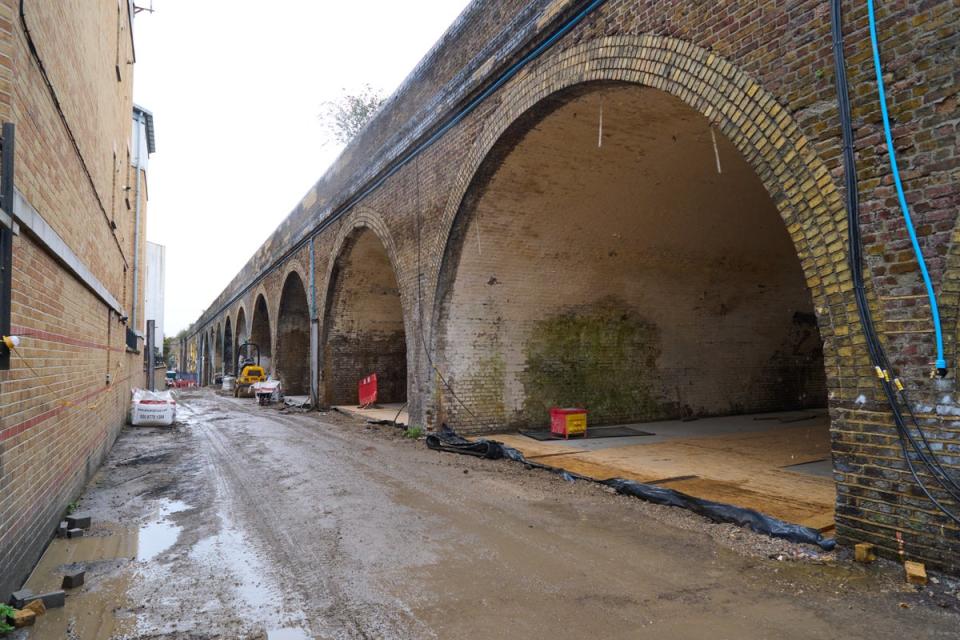 How the arches look now (Arch Company)