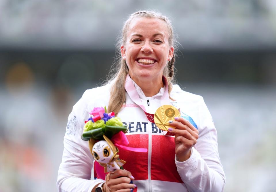 Cockroft will hope to add more gold to her tally for ParalympicsGB in Paris next summer (PA Wire)