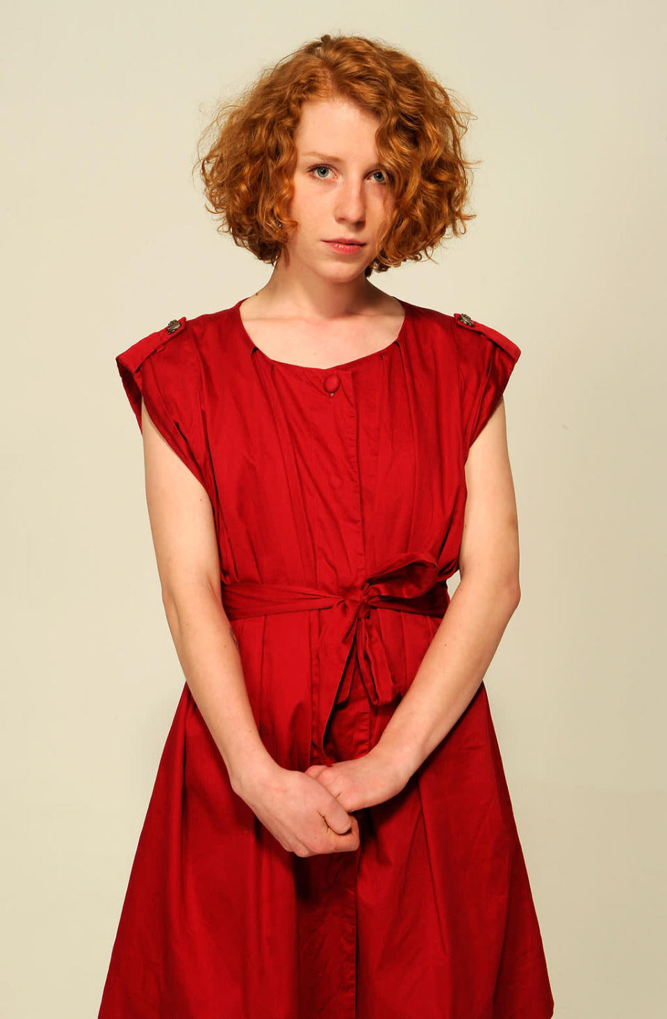 Alina Orlova poses for a portrait at the 2012 Tribeca Film Festival in New York City, NY.