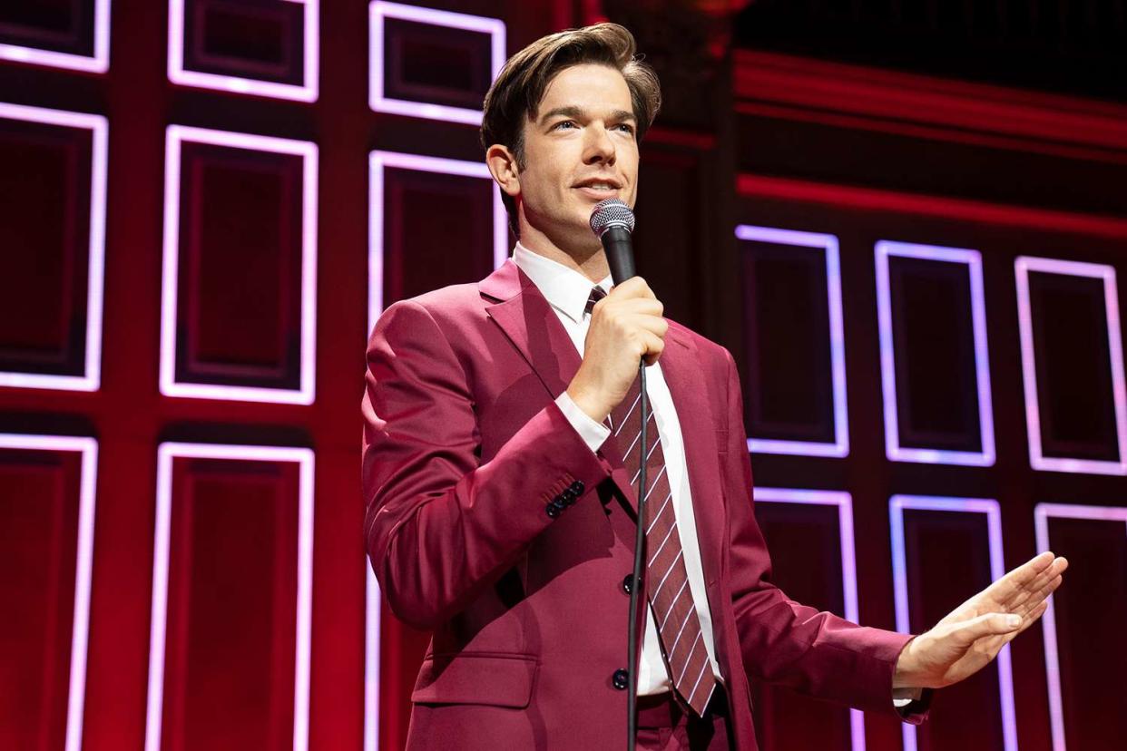 <p>Baby J. Cr. Marcus Russell Price/Netflix</p> John Mulaney in 